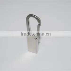 4G 8G 16G 32G Metal USB Flash Drive With Snap Hook thumbnail-6