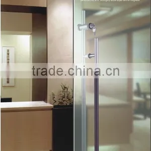 Decorative Modern Stainless Steel Pull Handle Lock for Shopping Mall thumbnail-2