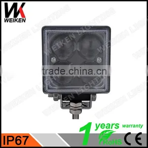 WEIKEN Cheap Price 4D 12W Waterproof Led Work Lights for Atv Truck Trailler thumbnail-1