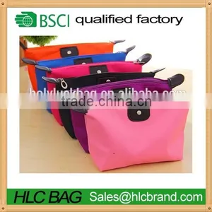 High Quality Waterproof Make up Bag With Zipper Cosmetic Bag thumbnail-1