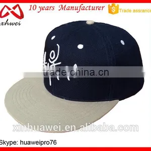 Custom Embroidery Caps 100% Acrylic Wholesale Bulk Hats and Caps Men Cheap thumbnail-4