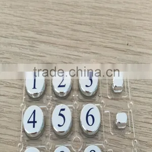 Injection Molding Parts Plastic Telephone Button thumbnail-2