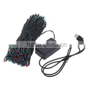 Flash /Steady On 200pcs RGB Christmas String Light For Outdoor Fairy Mas Tree Wedding Holiday Party Garden Decoration USB DC 5V thumbnail-5