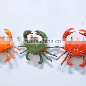 4 Inch Plastic Country Advertising Crab Free Sample Custom Fridge Magnet thumbnail-2