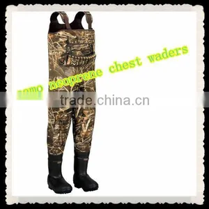 Camo Neoprene Chest Waders thumbnail-1