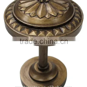 Great Creator High Quality 57mm (2-1/4") Diameter Round Reeded/Smooth Wooden Curtain Rods From China Manufacturer thumbnail-4