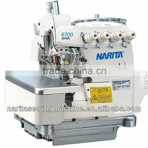 NT 6700 Super High Speed Four Thread Overlock Sewing Machine thumbnail-1