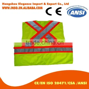 Cheap Price Wholesale Hi-vis Reflective Safety Vest With Pocket CE Certification thumbnail-4