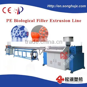 Manufacturer MBBR Media Filter Extruder Machine Aquatic Material MBBR Media Filler thumbnail-2