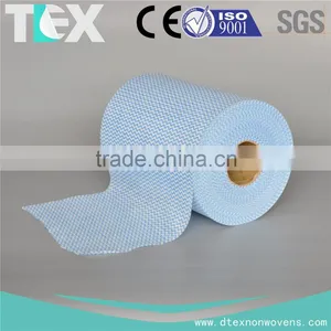 [D-TEX] Rayon Mixed Polyester Spunlace Nonwoven Fabric Raw Material thumbnail-1