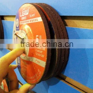 H530 125*6*16mm Depressed Center Black/red Grinding Wheel From China Factory thumbnail-4