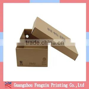 Cheap OEM Printed Corrugated Recyclable Cardboard Gift Box for Shoe Packaging Quality Choice thumbnail-4