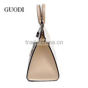 2015 Fashion Genunin Leather Handbag Tote Bag for Ladies thumbnail-6