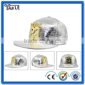 High Quality Custom Flexfit Flat Brim Hip Hop Cap/Hat Snapback Cap thumbnail-4