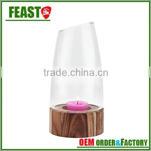 2015 NEW Design Candle Stand HOT Selling Wooden Candle Holder thumbnail-2