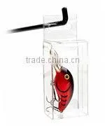 Clear Tuck Top Interlock Bottom PVC Boxes w Hang Hole thumbnail-1
