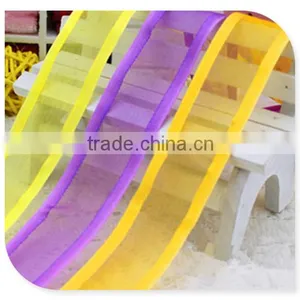 Lemo Transparent Grosgrain Organza Ribbon thumbnail-1