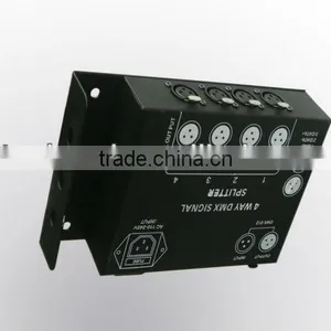 DMX Splitter 4 (2 Inputs and 4 Outputs) thumbnail-1
