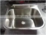 304 Stainless Steel Big Single Bowl Restaurant Sink thumbnail-1