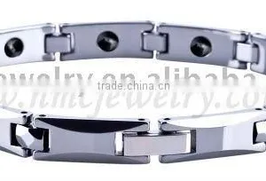 Tungsten Carbon Fiber Bracelet,tungsten Magnetic Bracelet,tungsten Healthy Bracelet,tungsten Jewelry thumbnail-1