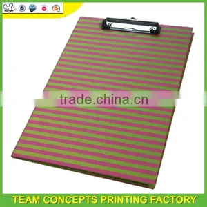 Colored 3 Ring Binder Clipboard With Custom Printed thumbnail-1