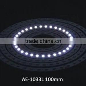 Hot Selling 120mm 36SMD 3528 Color Changing Angel Eyes LED Headlights for Auto Lighting System thumbnail-2