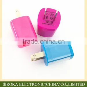 Universal Single Port US Plug USB Home Power Adapter With 5V 1A AC Adapter Charger for Mobile Phones thumbnail-3