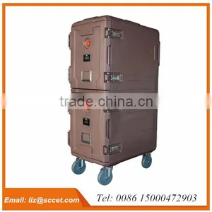 Double Layer Food Transport Container, Insulated Plastic Food Carrier for Restaurant Quality Choice thumbnail-2