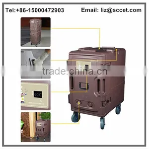 Front-open Heat Transfer Plastic Cabinet, Food Heat Warmer thumbnail-2