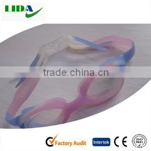 Manufacture Swim Goggles With Silicone Adjustable Strap 6100F thumbnail-2