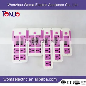 New Design 3 Ways Usb Port Multi Function Electrical Socket thumbnail-2