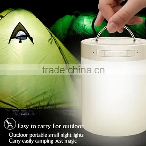 Portable Bluetooth 4.0 Smart Touch Music Light Speaker With Colorful Light for Iphone/android App thumbnail-6
