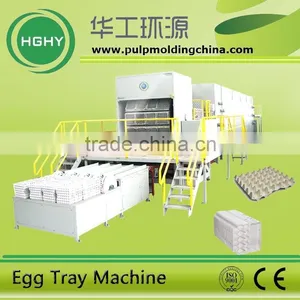 Rotary Waste Paper Pulp Egg Tray Machine Molded Pulp thumbnail-1