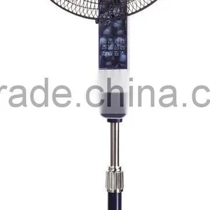 ABS 16 Inch Stand Fan With Remote Control LED Light thumbnail-1