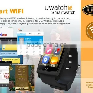 U18 Bluetooth Smart Watch WristWatch GPS WIFI for Smartphones IOS Android Apple Iphone 4/4S/5/5C/5S Android Samsung thumbnail-6