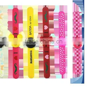 2016 Promotional Custom Shape Silicone Snap Watches Band for Youth thumbnail-6