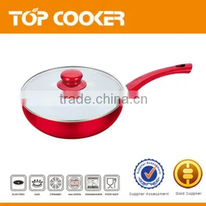 24cm Aluminum Ceramic Coated Wok Gas Burner thumbnail-1