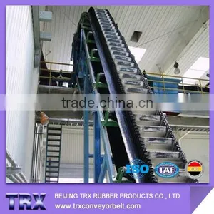 Large Transport Capacity Cleated Non-slip Conveyor Belt With Corrugated Sidewall thumbnail-3