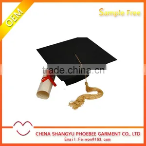 Wholesale Black Graduation Cap thumbnail-1