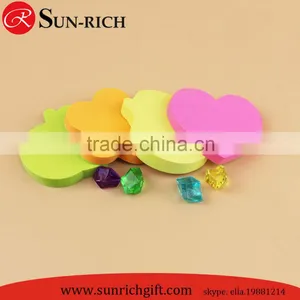 Custom Heart Apple Flower Shape Sticky Notes Post Notes thumbnail-3