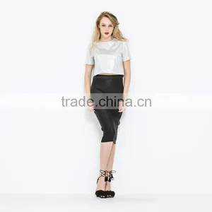 Latest Fancy Summer Tops for Girls Short Tops thumbnail-2