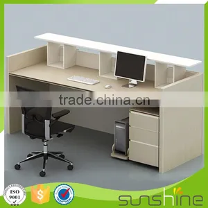 KB-RD02 Top Quality Office Furniture Hot Sell Office Use Furniture Particle Board Reception Desk thumbnail-2