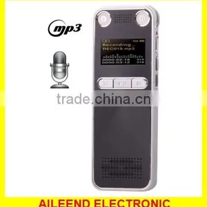 Professional 8GB LCD Digital Voice Recorder With VOR MP3 Player Pen Drive Voice Recorder thumbnail-1