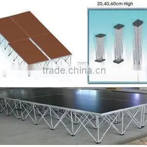 Aluminum Portable Staging, Aluminum Plywood Platform Stage Deck thumbnail-3
