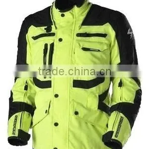 Custom High Quality Men Motorbike Textile Airbag Jacket Motorcycle Cordura Jacket For Auto Racing thumbnail-4