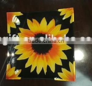2015 New Decal Printing Square Glass Plate thumbnail-6