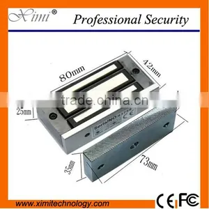 Single Electromagnetic 60kg Mini Lock Electronic Magnetic Lock 100Lbs EM Lock XM-M60 Quality Choice thumbnail-2
