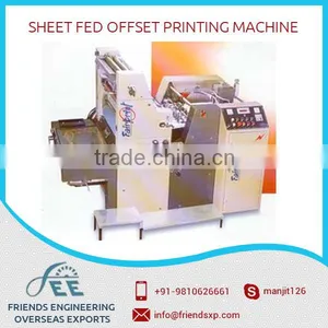 Top Selling Branded Sheet Fed Offset Printing Machine at Highly Competitive Prices thumbnail-1