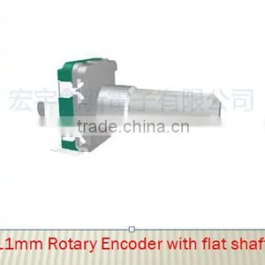 Huizhou 11 mm Size Rotary Encoder Switch With Metal Shaft thumbnail-1