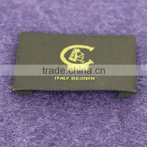 2016 High Density Computerized Woven Label Machine Sew On Neck Woven Label For Garment With Business Men's Suit Style thumbnail-5
